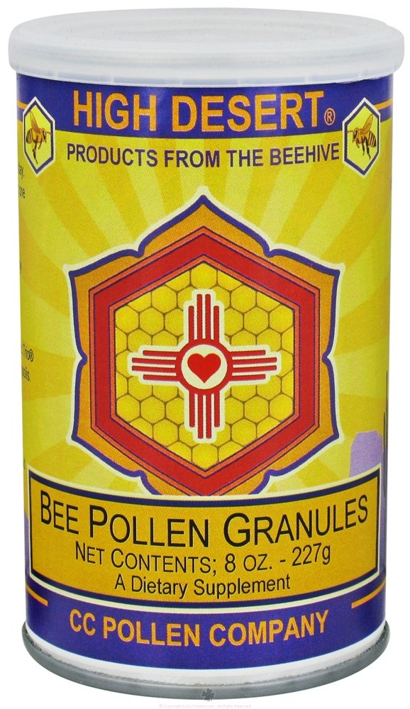 CC Pollen High Desert bee pollen granules for daily energy support