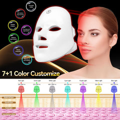 CDKMAX rechargeable face mask with long-lasting battery for on-the-go skincare.