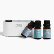 CE CRAFT Waterless Diffuser front view in white, ideal for easy aromatherapy at home