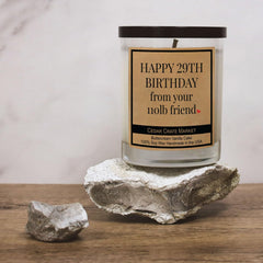 CEDAR CRATE MARKET long-burn soy candle for cozy spaces.