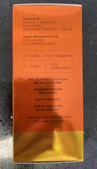 Ceelin 250ml bottle of orange-flavored vitamin C syrup for kids