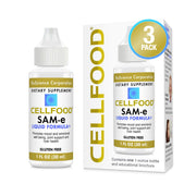 Cellfood SAM-e Liquid Formula bottle for easy mood-support dosing.