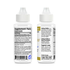 Pouring Cellfood SAM-e liquid demonstrates convenient dosing and absorption