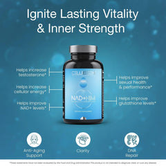 Cellregen NAD-HIM ingredients: Mucuna pruriens implying earthy extract benefits