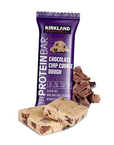 Cemueo bulk pack protein bars with Kirkland Signature chocolate chips for workouts