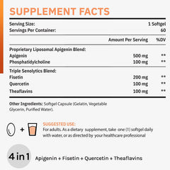 Cenffitio apigenin softgel capsule for daily calm and rest