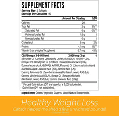 Censor softgels closeup highlighting convenient daily intake for busy days.