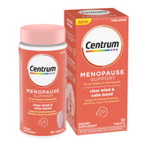 Centrum Clear Mind Calm Mood bottle shows easy daily menopause support