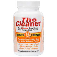 Century Systems The Cleaner Detox bottle on a counter showing convenient daily digestive balance