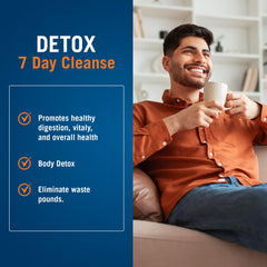 Century Systems The Cleaner packaging box highlighting the detox program