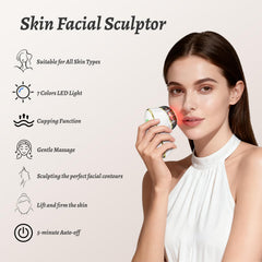 CENXIGO LED 7-color light therapy for even skin tone.