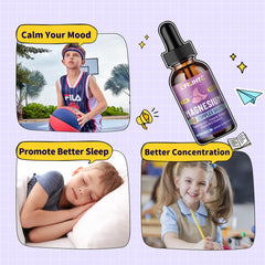 CFILIHTC magnesium liquid used under the tongue for quick absorption.