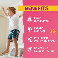 CFILIHTC liquid iron drops kid-friendly formula ideal for picky eaters.