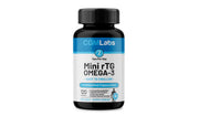 CGMLABS rTG Omega-3 bottle shows fresh oil for daily supplementation.