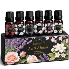 Chanhyer Gardenia essential oil bottle ideal for diffusers and calming ambiance.