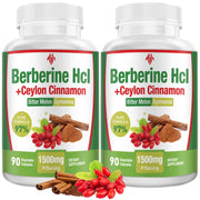 CHANUBITO Berberine bottle close-up highlighting premium formula for daily use