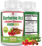 CHANUBITO Berberine bottle with pills for daily supplementation