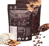 CHATTER PAWS Mushroom Coffee with Lion's Mane enhances focus and clarity in a quick cup