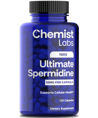 Chemist Labs spermidine 100x capsules for enhanced daily support.