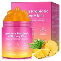 chenyayun vaginal probiotics gummies bottle featuring pineapple flavor for daily wellness