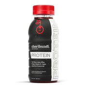 Cheribundi Proteína Zumo Cereza Tart, botella de 8 onzas para recuperación posentrenamiento.