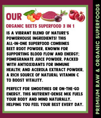 Cherie Sweet Heart scoop for easy measurement and quick smoothie boost