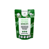 Chérie Sweet Heart collagen matcha latte bottle showcasing premium blend for sustained energy.