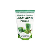 Cherie Sweet Heart organic wheatgrass powder bottle for daily smoothies.