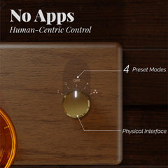 CHEZARTEMIS Amber diffuser brass control knob with four modes