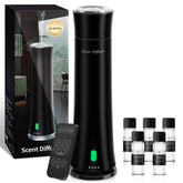 CHHZTEC Hotel Scent Diffuser front view shows compact tower for large-room fragrance