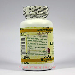 Kidney Chi label close-up highlighting traditional herbal blend.