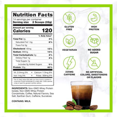 CHIKE Triple Shot Espresso & Cream pour reveals bold coffee flavor and protein boost.