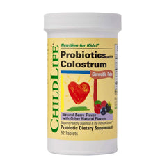 CHILDLIFE ESSENTIALS ChildBiotics chewables for kids, tasty probiotic support for healthy digestion