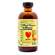 CHILDLIFE ESSENTIALS liquid multivitamin bottle front for kids' daily nutrition