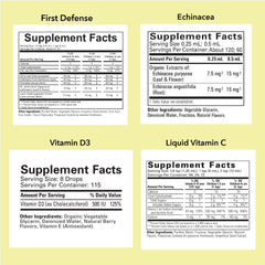 CHILDLIFE ESSENTIALS liquid vitamin C bottle front for easily absorbed kid immune support.