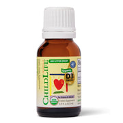 ChildLife Essentials Vitamin D3 Drops bottle showing 400 IU per drop for infants.