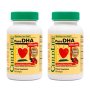 CHILDLIFE ESSENTIALS Pure DHA for Kids bottle, easy daily omega-3 for growing minds.