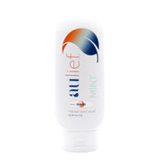 China-Gel Aulief pain relief cream bottle closeup for targeted relief.