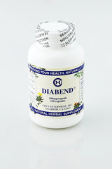 Chi's Enterprise Diabend bottle with 120 capsules for daily wellness in a busy lifestyle