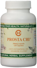 Chi's Enterprise Prosta Chi bottle shown for a convenient daily supplement routine.