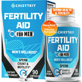 Chisytkiy male fertility supplement bottle ready for daily use to support reproductive wellness