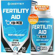 Chisytkiy male fertility supplement bottle ready for daily use to support reproductive wellness
