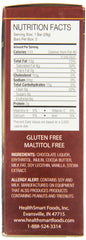 ChocoRite product ingredients image emphasizes all-natural ingredients for a reduced-calorie treat