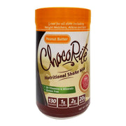 Chocorite peanut butter protein shake pouch front for convenient meal replacement