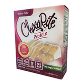 ChocoRite yellow cake bars pack: high protein, low sugar snack for keto-friendly cravings