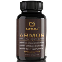 CHOQ Armor quercetin phytosome bottle supporting immune health and energy
