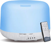 CHOUWEEK diffuser with wood base front view ideal for home fragrance.