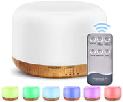 CHOUWEEK Oil Diffuser with remote control for convenient use from across the room.
