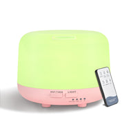 CHOUWEEK pink remote diffuser on nightstand with quiet operation