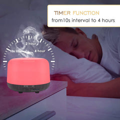 CHOUWEEK whisper-quiet ultrasonic diffuser for calm environments.